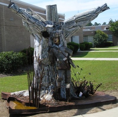 The Swamp Fox, Francis Marion, welded into history.